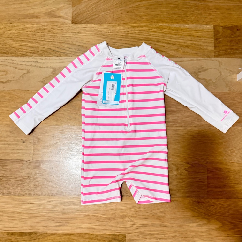 Snapper Rock baby girl swimsuit
